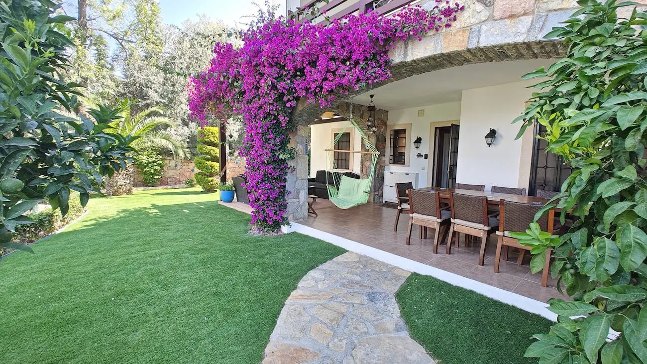 Garden area